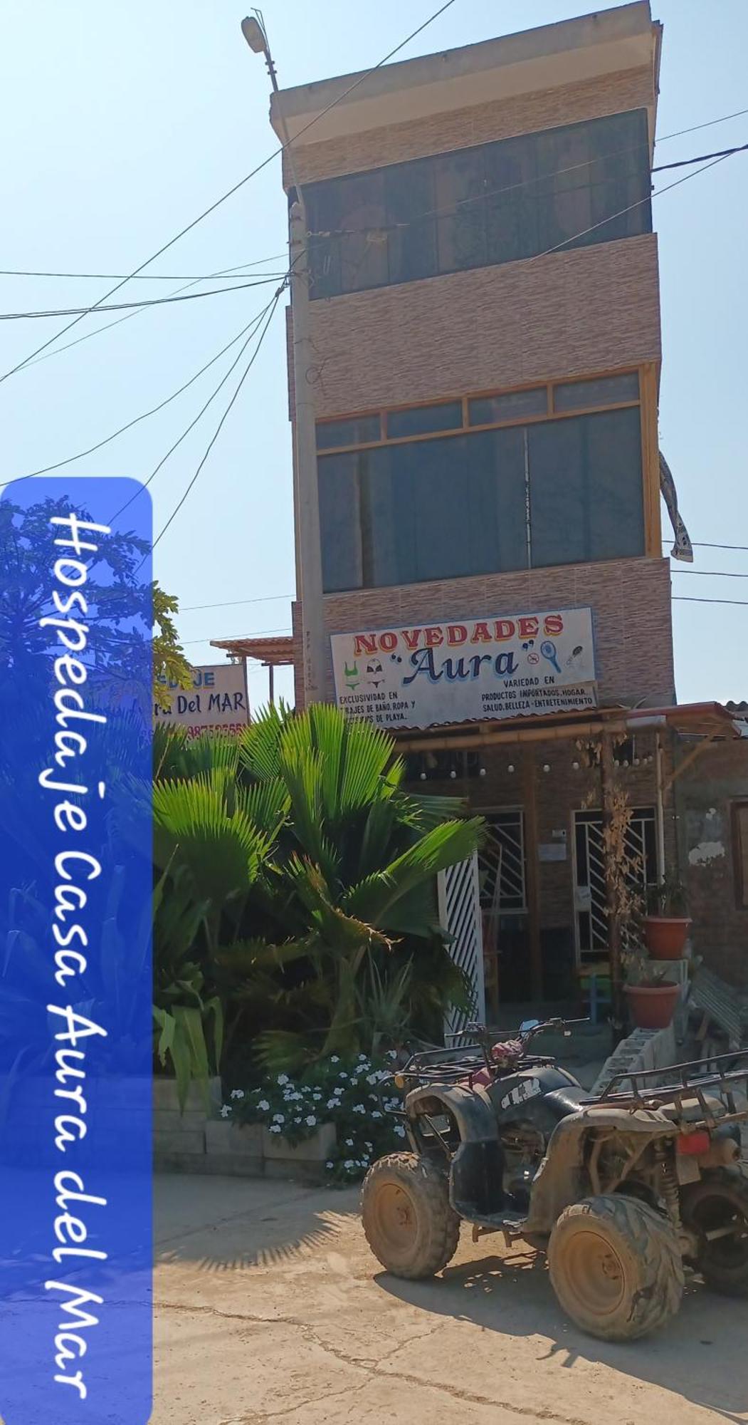 Casa Aura Del Mar Hotel Máncora Exterior foto